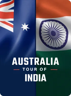Australia tour of India logo