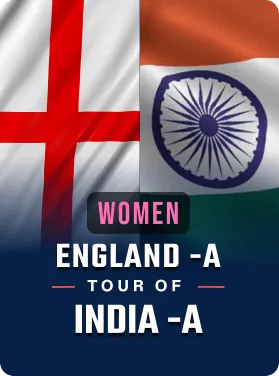 England A Women tour of India logo